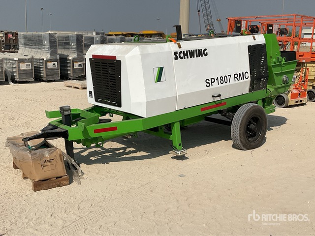 2025 Schwing SP1807 RMC Portable (Unused) Concrete Pump - مضخة خرسانة ثابتة: صورة 1 2025 Schwing SP1807 RMC Portable (Unused) Concrete Pump - مضخة خرسانة ثابتة: صورة 1