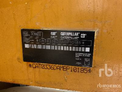 CAT 336D2 L - حفار زحاف: صورة 1 CAT 336D2 L - حفار زحاف: صورة 1