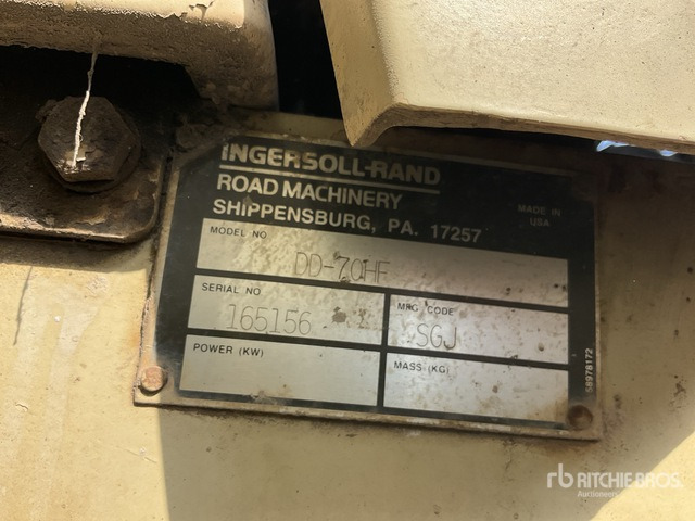 Ingersoll Rand - مدحلة اسفلت: صورة 2 Ingersoll Rand - مدحلة اسفلت: صورة 2