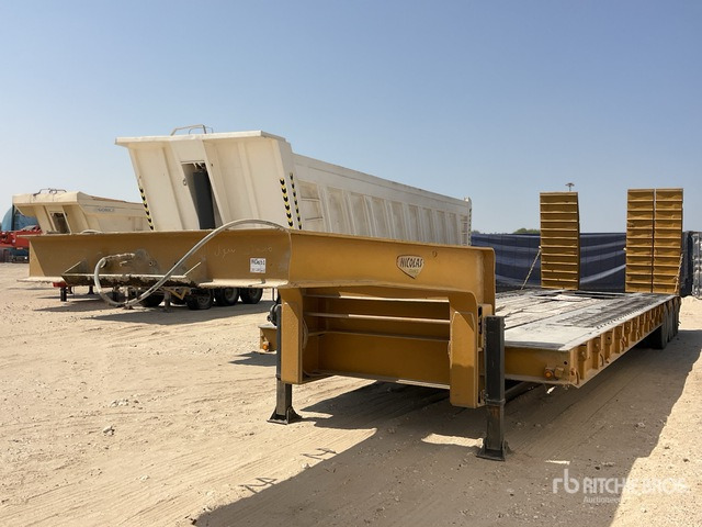 Nicolas Lowboy Trailer - عربة منخفضة مسطحة نصف مقطورة: صورة 1 Nicolas Lowboy Trailer - عربة منخفضة مسطحة نصف مقطورة: صورة 1