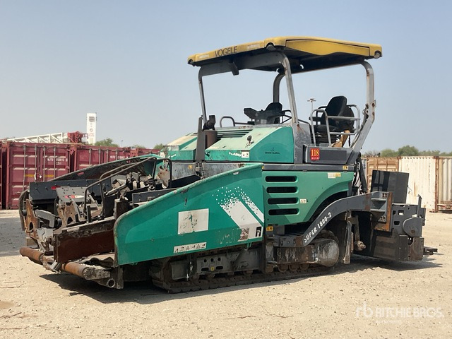 Vogele Super 1800-2 HD - مدادة الأسفلت: صورة 1 Vogele Super 1800-2 HD - مدادة الأسفلت: صورة 1