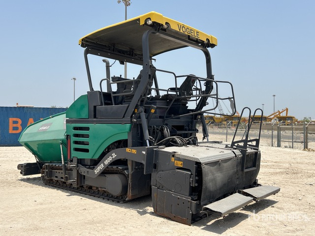 Vogele Super 1800-2L - مدادة الأسفلت: صورة 4 Vogele Super 1800-2L - مدادة الأسفلت: صورة 4