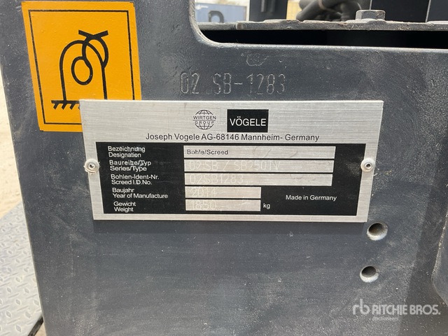 Vogele Super S1800-2 - مدادة الأسفلت: صورة 5 Vogele Super S1800-2 - مدادة الأسفلت: صورة 5