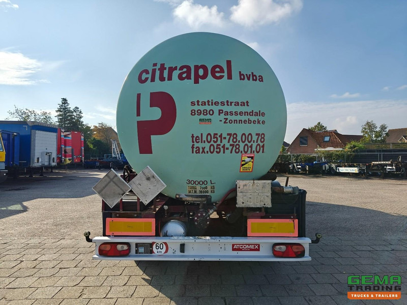 Atcomex TO/27TRI/38ST Bitum - 3-Assen ROR - ADR FL AT - 30.000L - LiftAs - Schijfremmen - نصف مقطورة صهريج: صورة 5 Atcomex TO/27TRI/38ST Bitum - 3-Assen ROR - ADR FL AT - 30.000L - LiftAs - Schijfremmen - نصف مقطورة صهريج: صورة 5