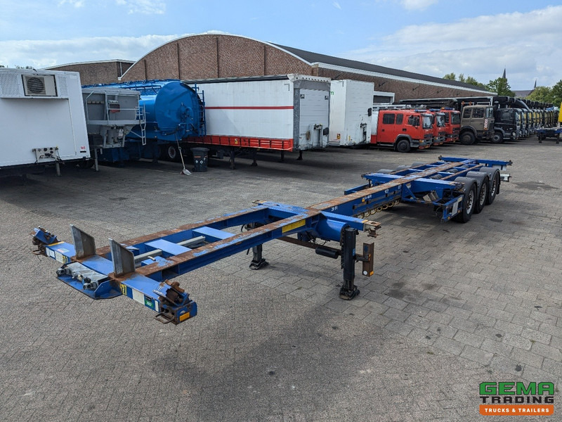 Broshuis MFCC 3-Assen SAF - Lift as - Schijfremmen - Alle aansluitingen - نصف مقطورة لنقل الحاويات: صورة 2 Broshuis MFCC 3-Assen SAF - Lift as - Schijfremmen - Alle aansluitingen - نصف مقطورة لنقل الحاويات: صورة 2