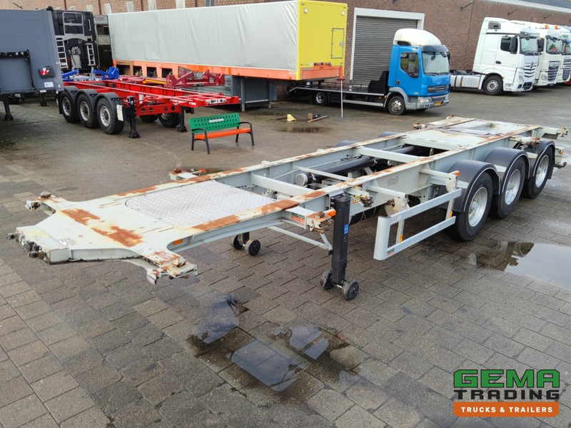 Burg BPO 12 27 3-Assen BPW Trommelremmen - ADR 20-30FT TANK/SWAP (O1254) - نصف مقطورة لنقل الحاويات: صورة 3 Burg BPO 12 27 3-Assen BPW Trommelremmen - ADR 20-30FT TANK/SWAP (O1254) - نصف مقطورة لنقل الحاويات: صورة 3