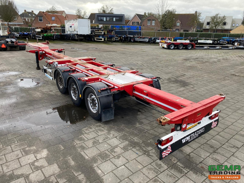 D-Tec Flexitrailer FT-43-03V 3-Assen SAF - Schijfremmen - Liftas - 20FT Swap - Alle Containers 07/2025APK - نصف مقطورة لنقل الحاويات: صورة 4 D-Tec Flexitrailer FT-43-03V 3-Assen SAF - Schijfremmen - Liftas - 20FT Swap - Alle Containers 07/2025APK - نصف مقطورة لنقل الحاويات: صورة 4