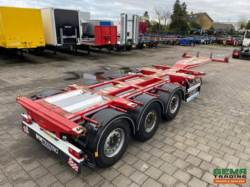 D-Tec Flexitrailer FT-43-03V 3-Assen SAF - Schijfremmen - Liftas - 20FT Swap - Alle Containers 07/2025APK - نصف مقطورة لنقل الحاويات: صورة 3 D-Tec Flexitrailer FT-43-03V 3-Assen SAF - Schijfremmen - Liftas - 20FT Swap - Alle Containers 07/2025APK - نصف مقطورة لنقل الحاويات: صورة 3