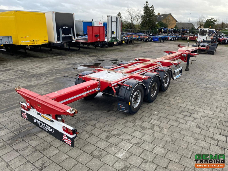 D-Tec Flexitrailer FT-43-03V 3-Assen SAF - Schijfremmen - Liftas - 20FT Swap - Alle Containers 07/2025APK - نصف مقطورة لنقل الحاويات: صورة 1 D-Tec Flexitrailer FT-43-03V 3-Assen SAF - Schijfremmen - Liftas - 20FT Swap - Alle Containers 07/2025APK - نصف مقطورة لنقل الحاويات: صورة 1