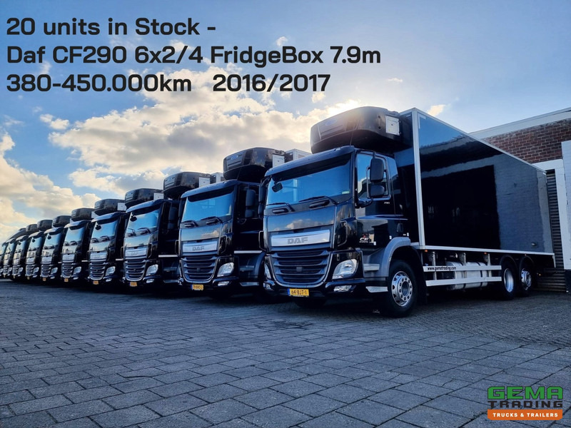 DAF CF 280 FAN 6x2/4 DagCab Euro6 - Koel-VriesBak 7.9m + Carrier Supra 1150MT + Laadklep 2000kg - 10/2025APK - شاحنة الفريزر: صورة 1 DAF CF 280 FAN 6x2/4 DagCab Euro6 - Koel-VriesBak 7.9m + Carrier Supra 1150MT + Laadklep 2000kg - 10/2025APK - شاحنة الفريزر: صورة 1