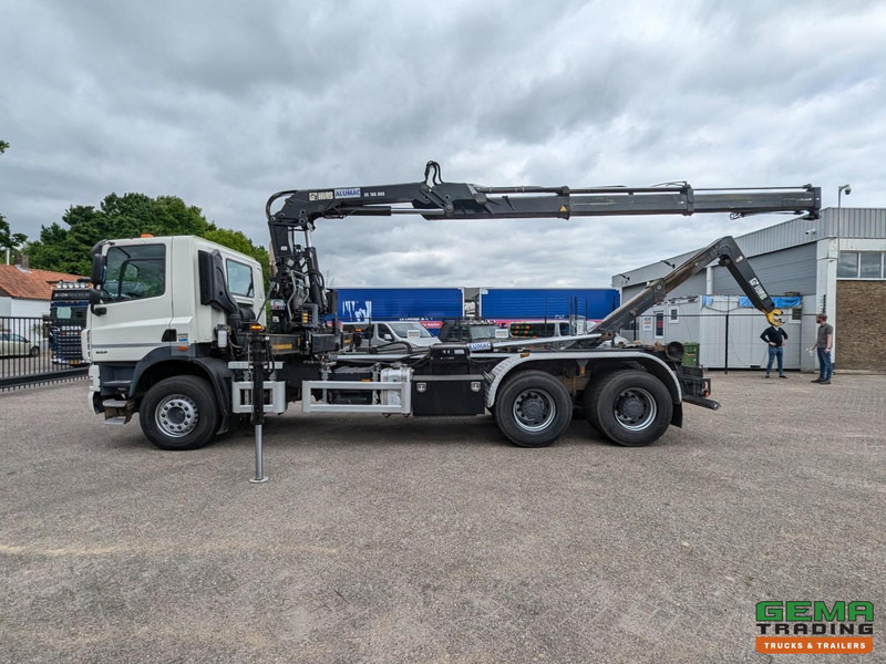DAF CF85.410 6x4 Dagcab Euro5 EEV - Hiab Haakarm + Hiab 166E-2 DUO - Vangmuil - شاحنة ذات خطاف, شاحنة كرين: صورة 5 DAF CF85.410 6x4 Dagcab Euro5 EEV - Hiab Haakarm + Hiab 166E-2 DUO - Vangmuil - شاحنة ذات خطاف, شاحنة كرين: صورة 5