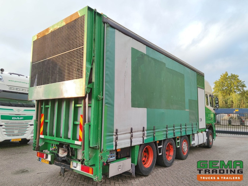 DAF FAK XF95.430 8x2 Super SuperSpaceCab Euro3 - CurtainSider 7.31m + Ramp 16T - MachineTransporter - 6 Persons (V558) - شاحنة نقل سيارات شاحنة: صورة 4 DAF FAK XF95.430 8x2 Super SuperSpaceCab Euro3 - CurtainSider 7.31m + Ramp 16T - MachineTransporter - 6 Persons (V558) - شاحنة نقل سيارات شاحنة: صورة 4