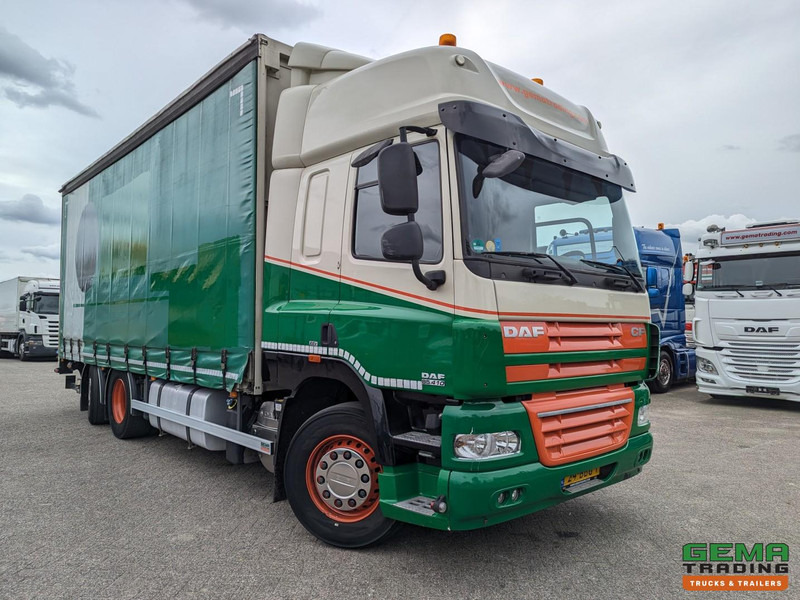 شاحنة ستارة DAF FAN CF85.410 6x2/4 Spacecab Euro5 EEV - Schuifzeilen/dak 7.23m + Laadklep 6000kg - 10/2025APK: صورة 6