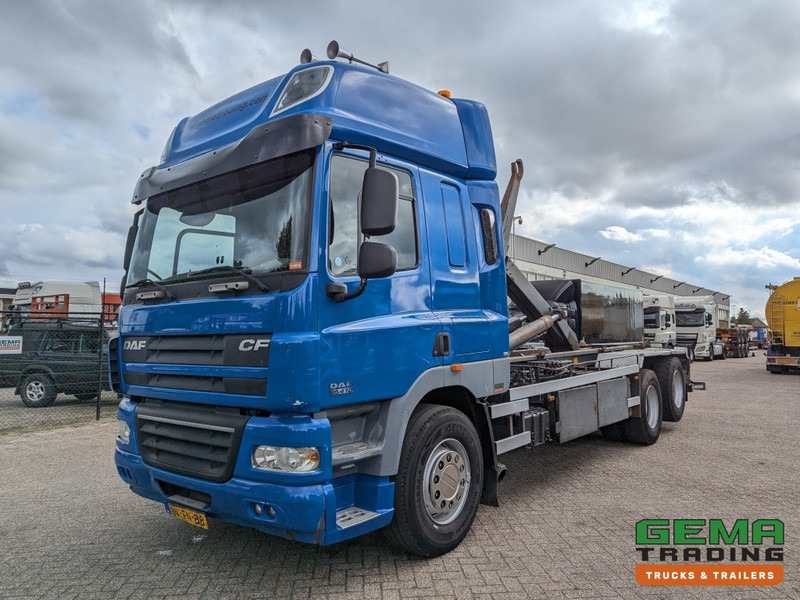 DAF FAS CF85.410 6x2 Euro5 FAS CF85.410 6x2 Spacecab Euro5 - HaakarmSysteem AJK 20T - KlapBumper - Vangmuilkoppeling - Lift-As - شاحنة ذات خطاف: صورة 1 DAF FAS CF85.410 6x2 Euro5 FAS CF85.410 6x2 Spacecab Euro5 - HaakarmSysteem AJK 20T - KlapBumper - Vangmuilkoppeling - Lift-As - شاحنة ذات خطاف: صورة 1