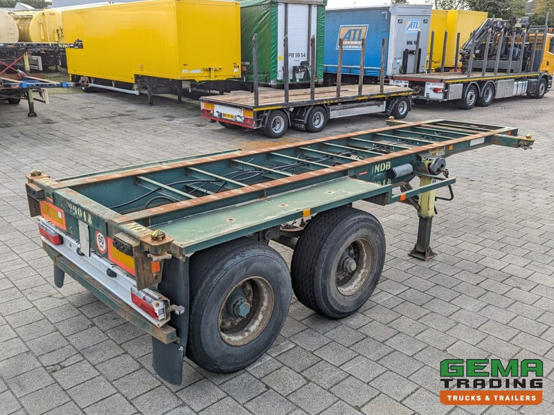 Flandria OP 20V 2A 2-Assen ROR - DrumBrakes - Steel Suspension - 20FT (O1980) - نصف مقطورة لنقل الحاويات: صورة 1 Flandria OP 20V 2A 2-Assen ROR - DrumBrakes - Steel Suspension - 20FT (O1980) - نصف مقطورة لنقل الحاويات: صورة 1