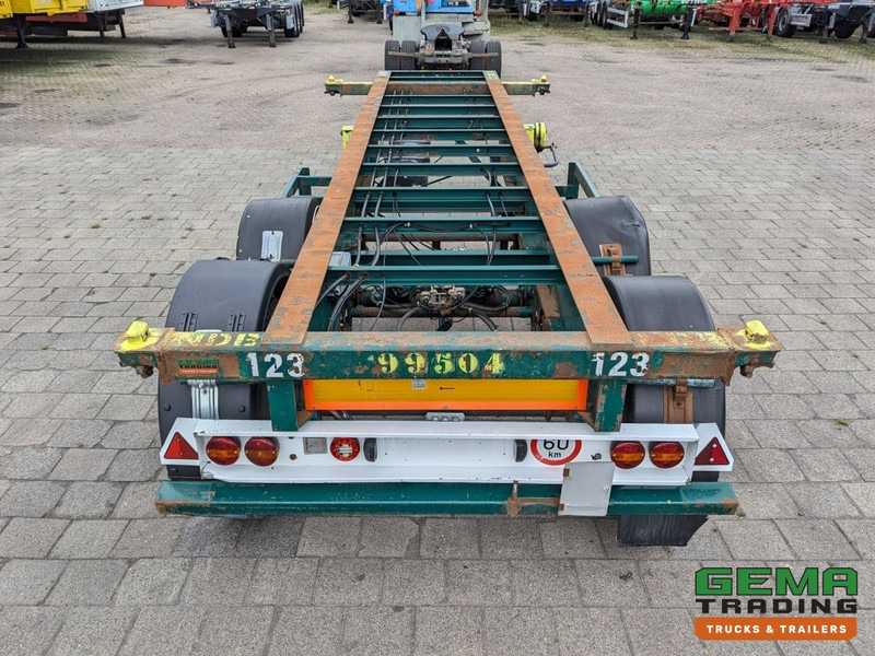 Flandria OP CC 2A 2-Assen ROR DrumBrakes - Steel Suspension - 3110KG - 20FT (O1915) - نصف مقطورة لنقل الحاويات: صورة 5 Flandria OP CC 2A 2-Assen ROR DrumBrakes - Steel Suspension - 3110KG - 20FT (O1915) - نصف مقطورة لنقل الحاويات: صورة 5