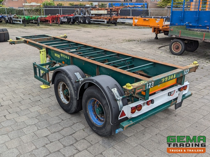 Flandria OP CC 2A 2-Assen ROR DrumBrakes - Steel Suspension - 3110KG - 20FT (O1915) - نصف مقطورة لنقل الحاويات: صورة 2 Flandria OP CC 2A 2-Assen ROR DrumBrakes - Steel Suspension - 3110KG - 20FT (O1915) - نصف مقطورة لنقل الحاويات: صورة 2