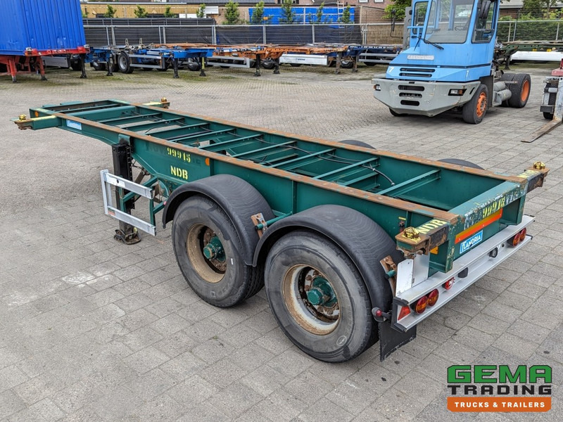 Flandria OP CC 2A 20FT 2-Assen ROR DrumBrakes - Leaf Suspension - 3120KG - 3 identical units in stock! (O1868) - نصف مقطورة لنقل الحاويات: صورة 2 Flandria OP CC 2A 20FT 2-Assen ROR DrumBrakes - Leaf Suspension - 3120KG - 3 identical units in stock! (O1868) - نصف مقطورة لنقل الحاويات: صورة 2
