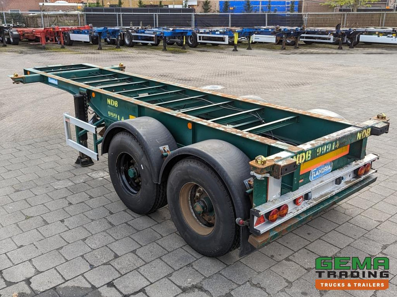Flandria OP CC 2A 20FT 2-Assen ROR DrumBrakes - Leaf Suspension - 3120KG (O1789) - نصف مقطورة لنقل الحاويات: صورة 3 Flandria OP CC 2A 20FT 2-Assen ROR DrumBrakes - Leaf Suspension - 3120KG (O1789) - نصف مقطورة لنقل الحاويات: صورة 3