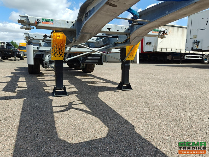 جديدة نصف مقطورة لنقل الحاويات Fliegl SDS01 3-Assen SAF - LiftAs - Schijfremmen - Alle Aansluitingen - Gegalvaniseerd - Kop/KontSchuiver - Ongebruikt!: صورة 10