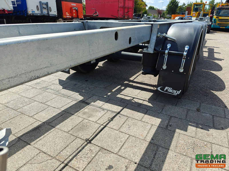 جديدة نصف مقطورة لنقل الحاويات Fliegl SDS01 3-Assen SAF - LiftAs - Schijfremmen - Alle Aansluitingen - Gegalvaniseerd - Kop/KontSchuiver - Ongebruikt!: صورة 15