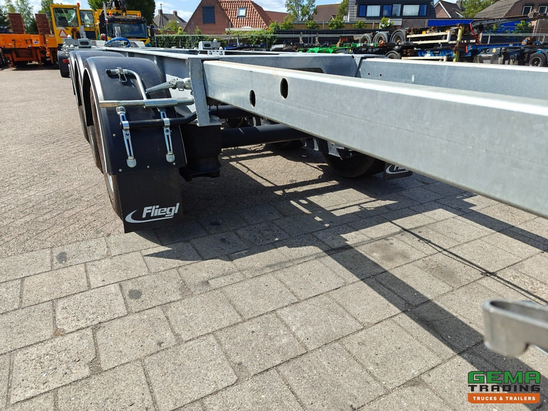 جديدة نصف مقطورة لنقل الحاويات Fliegl SDS01 3-Assen SAF - LiftAs - Schijfremmen - Alle Aansluitingen - Gegalvaniseerd - Kop/KontSchuiver - Ongebruikt!: صورة 14