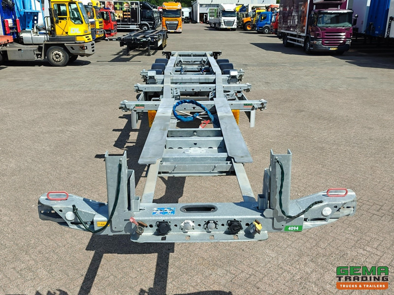 جديدة نصف مقطورة لنقل الحاويات Fliegl SDS01 3-Assen SAF - LiftAs - Schijfremmen - Alle Aansluitingen - Gegalvaniseerd - Kop/KontSchuiver - Ongebruikt!: صورة 9