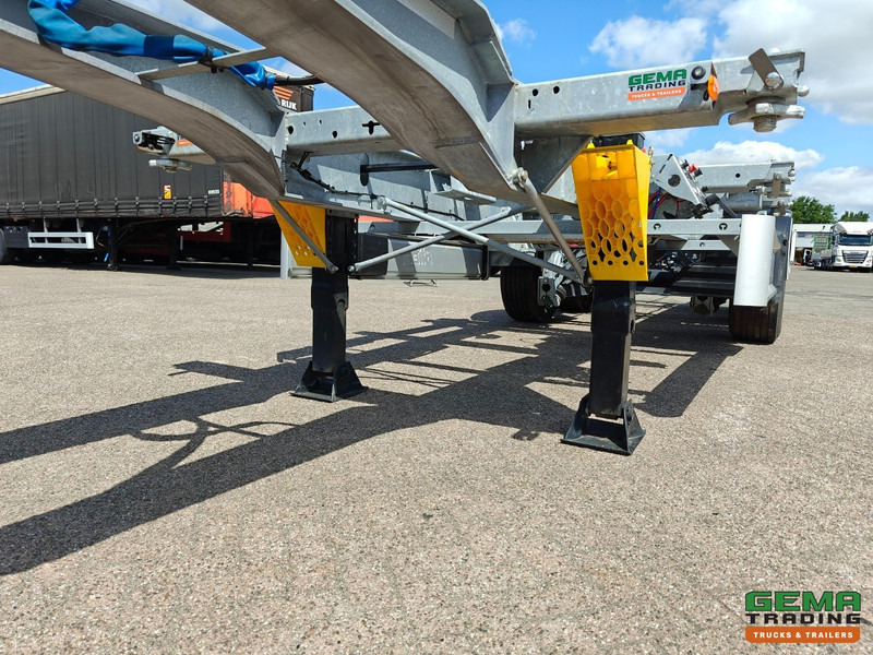 جديدة نصف مقطورة لنقل الحاويات Fliegl SDS01 3-Assen SAF - LiftAs - Schijfremmen - Alle Aansluitingen - Gegalvaniseerd - Kop/KontSchuiver - Ongebruikt!: صورة 11