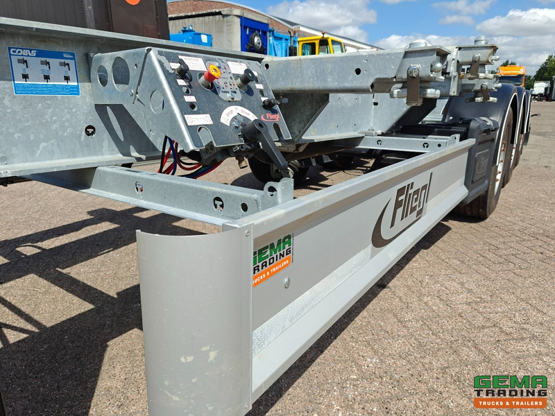 جديدة نصف مقطورة لنقل الحاويات Fliegl SDS01 3-Assen SAF - LiftAs - Schijfremmen - Alle Aansluitingen - Gegalvaniseerd - Kop/KontSchuiver - Ongebruikt!: صورة 13