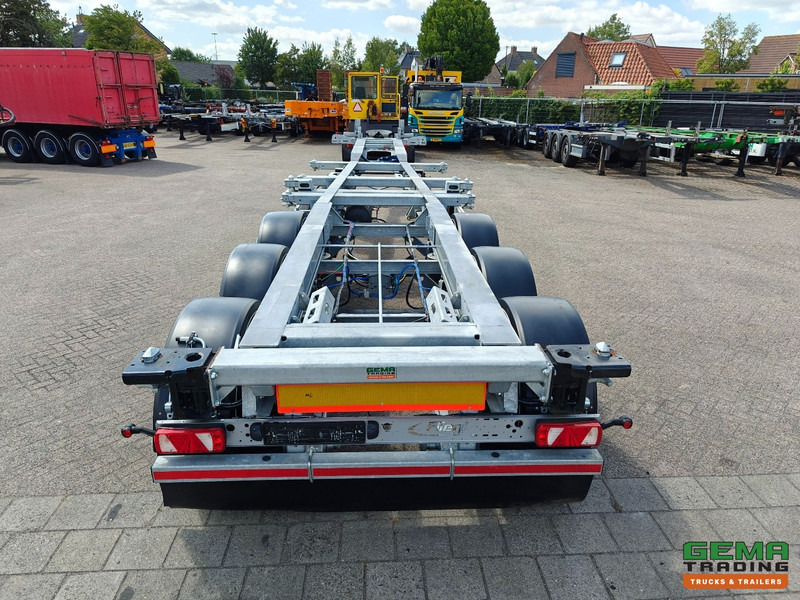 جديدة نصف مقطورة لنقل الحاويات Fliegl SDS01 3-Assen SAF - LiftAs - Schijfremmen - Alle Aansluitingen - Gegalvaniseerd - Kop/KontSchuiver - Ongebruikt!: صورة 7