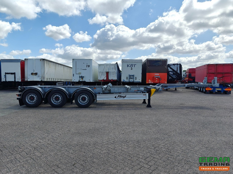جديدة نصف مقطورة لنقل الحاويات Fliegl SDS01 3-Assen SAF - LiftAs - Schijfremmen - Alle Aansluitingen - Gegalvaniseerd - Kop/KontSchuiver - Ongebruikt!: صورة 16