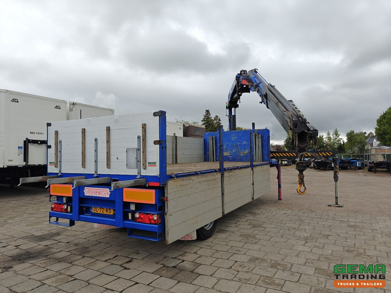 Groenewegen DRO-15-10B 1-As City 8.2M - Tridec Gestuurd + HMF 2020 K3 + Hatz Generator + KooiAAPaansluitingen - Rongpotten/Rongen - 05/2026 APK - نصف مقطورة مسطحة: صورة 2 Groenewegen DRO-15-10B 1-As City 8.2M - Tridec Gestuurd + HMF 2020 K3 + Hatz Generator + KooiAAPaansluitingen - Rongpotten/Rongen - 05/2026 APK - نصف مقطورة مسطحة: صورة 2