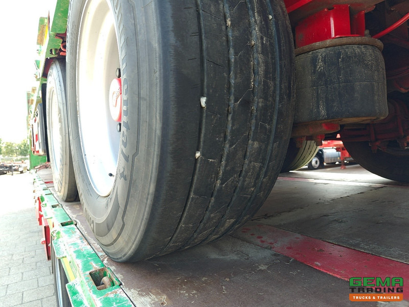 نصف مقطورة مسطحة HRD NTS 3-Assen SAF - MEGA - Heavy Duty - Rongpotten/Rongen - Schuine Achterkant met Rijgoot - Zware kantbalk: صورة 19