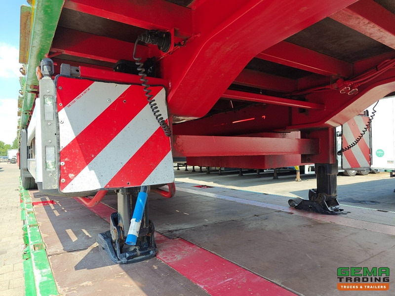 نصف مقطورة مسطحة HRD NTS 3-Assen SAF - MEGA - Heavy Duty - Rongpotten/Rongen - Schuine Achterkant met Rijgoot - Zware kantbalk: صورة 9