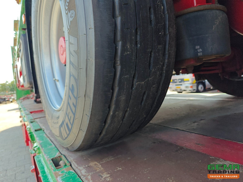 نصف مقطورة مسطحة HRD NTS 3-Assen SAF - MEGA - Heavy Duty - Rongpotten/Rongen - Schuine Achterkant met Rijgoot - Zware kantbalk: صورة 20