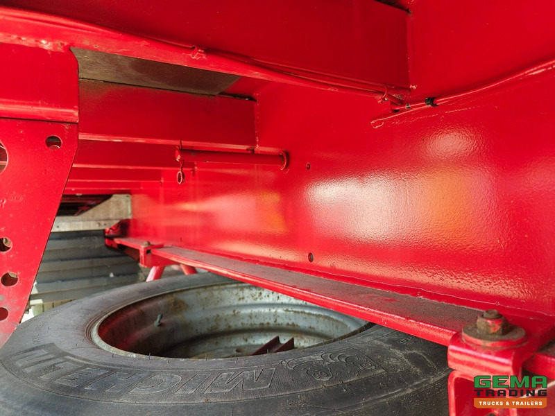 نصف مقطورة مسطحة HRD NTS 3-Assen SAF - MEGA - Heavy Duty - Rongpotten/Rongen - Schuine Achterkant met Rijgoot - Zware kantbalk: صورة 10