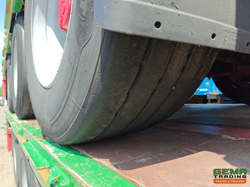 نصف مقطورة مسطحة HRD NTS 3-Assen SAF - MEGA - Heavy Duty - Rongpotten/Rongen - Schuine Achterkant met Rijgoot - Zware kantbalk: صورة 15