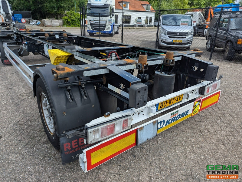مقطورة نقل الحاويات Krone AZ 2-Assen BPW - BDF Systeem - Schijfremmen - Luchtvering - 11/2025 APK - 10 units in stock!: صورة 10