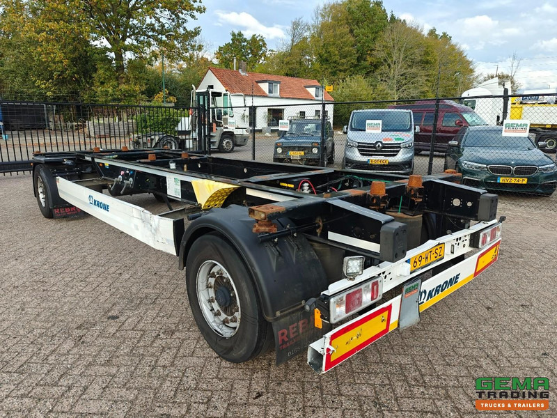 Krone AZ 2-Assen BPW - BDF Systeem - Schijfremmen - Luchtvering - مقطورة نقل الحاويات: صورة 3 Krone AZ 2-Assen BPW - BDF Systeem - Schijfremmen - Luchtvering - مقطورة نقل الحاويات: صورة 3