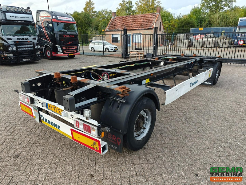 Krone AZ 2-Assen BPW - BDF Systeem - Schijfremmen - Luchtvering - مقطورة نقل الحاويات: صورة 2 Krone AZ 2-Assen BPW - BDF Systeem - Schijfremmen - Luchtvering - مقطورة نقل الحاويات: صورة 2