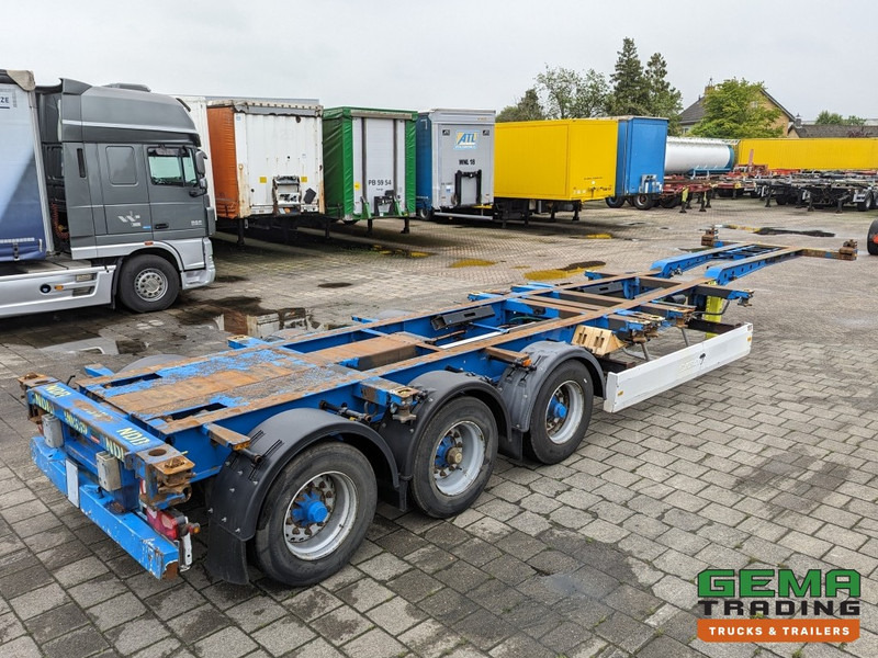 Krone SD 27 3-Assen BPW DrumBrakes - 5280kg - 1x 20FT 2x 20FT 30FT 40FT (O1867) - نصف مقطورة لنقل الحاويات: صورة 4 Krone SD 27 3-Assen BPW DrumBrakes - 5280kg - 1x 20FT 2x 20FT 30FT 40FT (O1867) - نصف مقطورة لنقل الحاويات: صورة 4