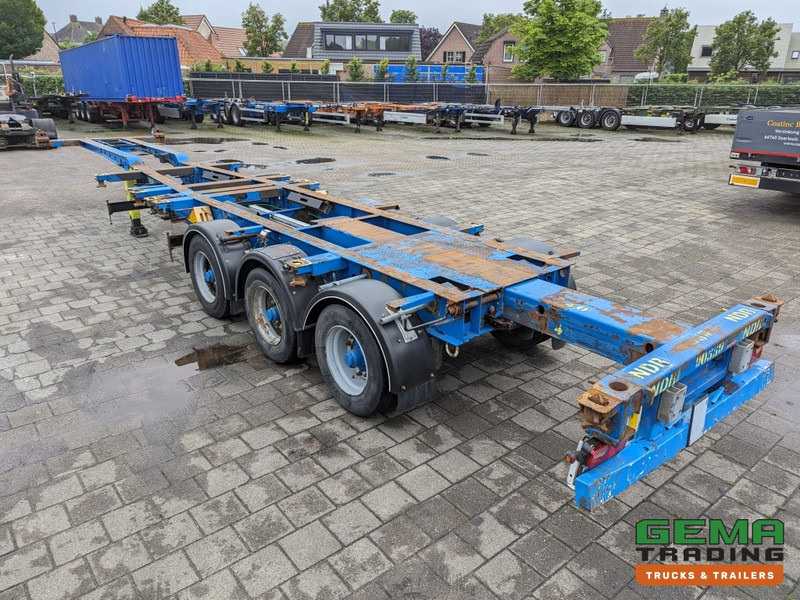 Krone SD 27 3-Assen BPW DrumBrakes - 5280kg - 1x 20FT 2x 20FT 30FT 40FT (O1867) - نصف مقطورة لنقل الحاويات: صورة 5 Krone SD 27 3-Assen BPW DrumBrakes - 5280kg - 1x 20FT 2x 20FT 30FT 40FT (O1867) - نصف مقطورة لنقل الحاويات: صورة 5