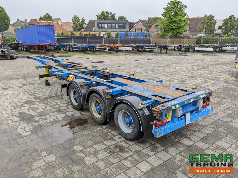Krone SD 27 3-Assen BPW DrumBrakes - 5280kg - 1x 20FT 2x 20FT 30FT 40FT (O1867) - نصف مقطورة لنقل الحاويات: صورة 2 Krone SD 27 3-Assen BPW DrumBrakes - 5280kg - 1x 20FT 2x 20FT 30FT 40FT (O1867) - نصف مقطورة لنقل الحاويات: صورة 2