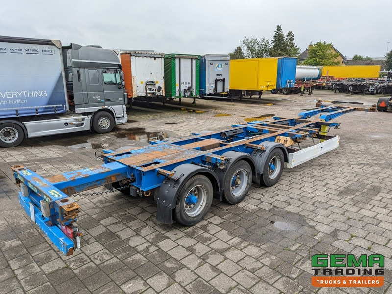 Krone SD 27 3-Assen BPW DrumBrakes - 5280kg - 1x 20FT 2x 20FT 30FT 40FT (O1867) - نصف مقطورة لنقل الحاويات: صورة 1 Krone SD 27 3-Assen BPW DrumBrakes - 5280kg - 1x 20FT 2x 20FT 30FT 40FT (O1867) - نصف مقطورة لنقل الحاويات: صورة 1