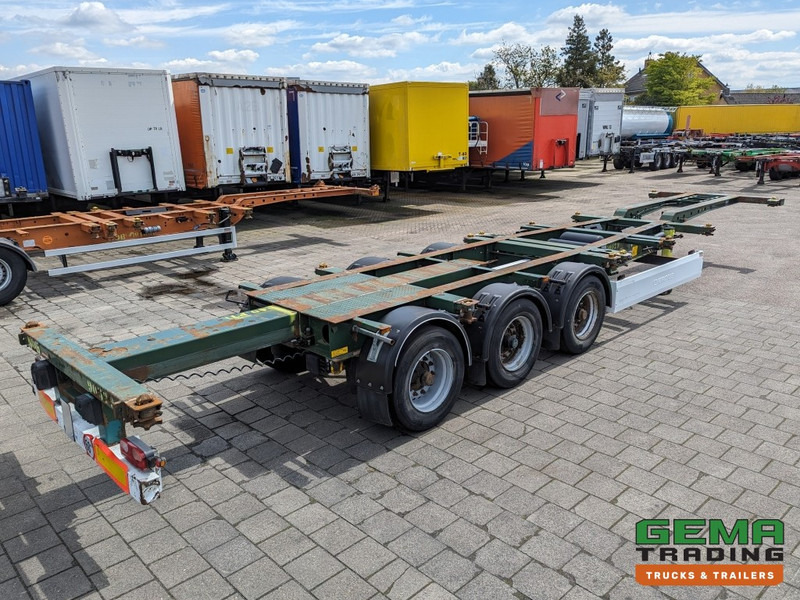 Krone SD 27 3-Assen BPW RearSlider - DrumBrakes - 5280kg (O1852) - نصف مقطورة لنقل الحاويات: صورة 2 Krone SD 27 3-Assen BPW RearSlider - DrumBrakes - 5280kg (O1852) - نصف مقطورة لنقل الحاويات: صورة 2