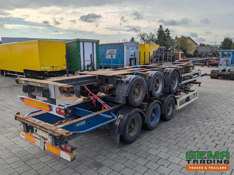 Krone SD 3-Assen BPW DrumBrakes - All Connections - Package of 2 (O1883) - نصف مقطورة لنقل الحاويات: صورة 1 Krone SD 3-Assen BPW DrumBrakes - All Connections - Package of 2 (O1883) - نصف مقطورة لنقل الحاويات: صورة 1
