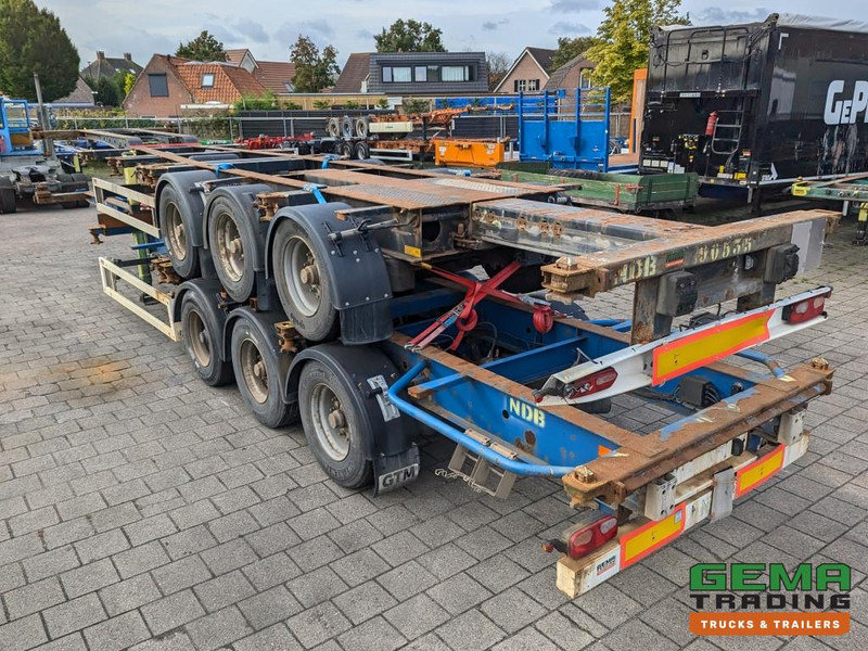 Krone SD 3-Assen BPW DrumBrakes - All Connections - Package of 2 (O1883) - نصف مقطورة لنقل الحاويات: صورة 3 Krone SD 3-Assen BPW DrumBrakes - All Connections - Package of 2 (O1883) - نصف مقطورة لنقل الحاويات: صورة 3