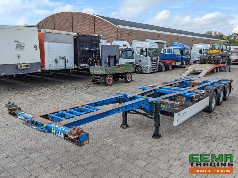Krone SD27 3-Assen BPW Drumbrakes - 5530KG - All Connections - NOT SLIDING (O2048) - نصف مقطورة لنقل الحاويات: صورة 2 Krone SD27 3-Assen BPW Drumbrakes - 5530KG - All Connections - NOT SLIDING (O2048) - نصف مقطورة لنقل الحاويات: صورة 2