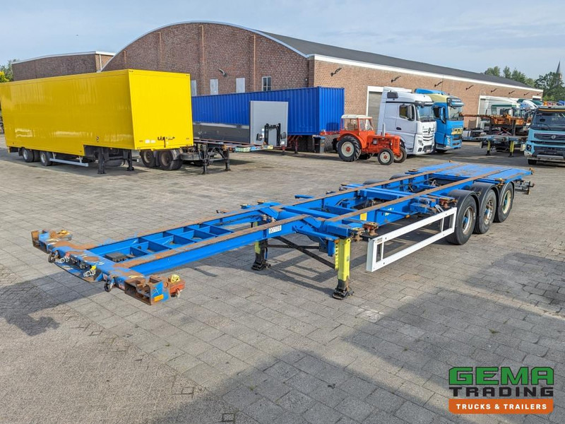 Krone SDC-27 3-Assen BPW Drumbrakes - 5340KG - All Connections (O1912) - نصف مقطورة لنقل الحاويات: صورة 1 Krone SDC-27 3-Assen BPW Drumbrakes - 5340KG - All Connections (O1912) - نصف مقطورة لنقل الحاويات: صورة 1