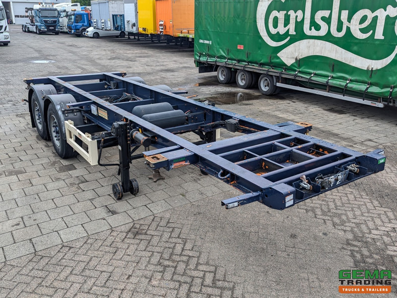 Krone SZC 18 2-Assen BPW - Luchtvering - Schijfremmen - 20FT aansluiting - 09/2025APK - نصف مقطورة لنقل الحاويات: صورة 4 Krone SZC 18 2-Assen BPW - Luchtvering - Schijfremmen - 20FT aansluiting - 09/2025APK - نصف مقطورة لنقل الحاويات: صورة 4